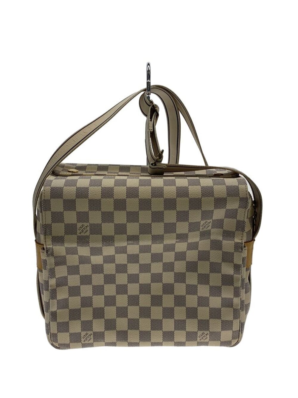 LOUIS VUITTON Naviglio Damier Azur White All over